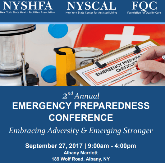Alliance CEO a panelist at 9/27/17 Emergency Preparedness Conference