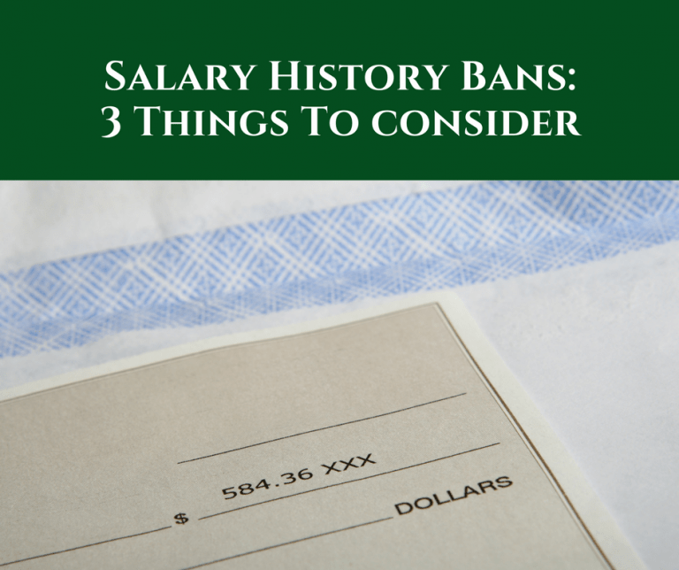 Salary History Bans 3 Things to Consider Alliance Risk Group Inc.™