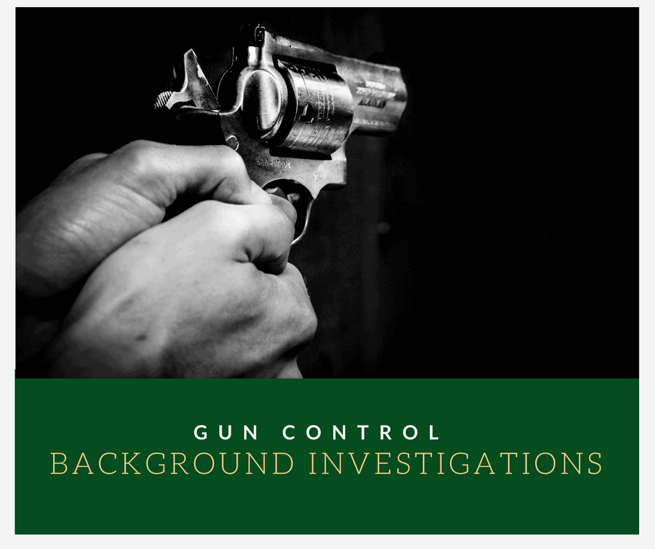 Gun Control Background Investigations vs. Other Background Investigations