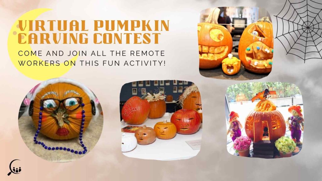 4 Fun Halloween Activities for Remote Workers - Virtual Pumpkin Carving Contest